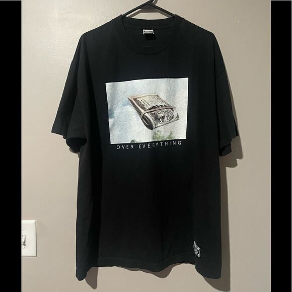 Hustlegang Money Over Everything t shirt - Picture 1 of 5